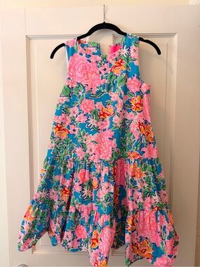 Lilly Pulitzer Trina Dress Multi Rose to the Occasion.